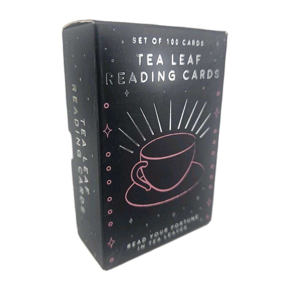 Gift Republic Tea Leaf Reading Cards Read Your Fortune in Tea Leaves 100 Cards